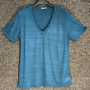 Splendid sheer v-neck t-shirt M NWOT